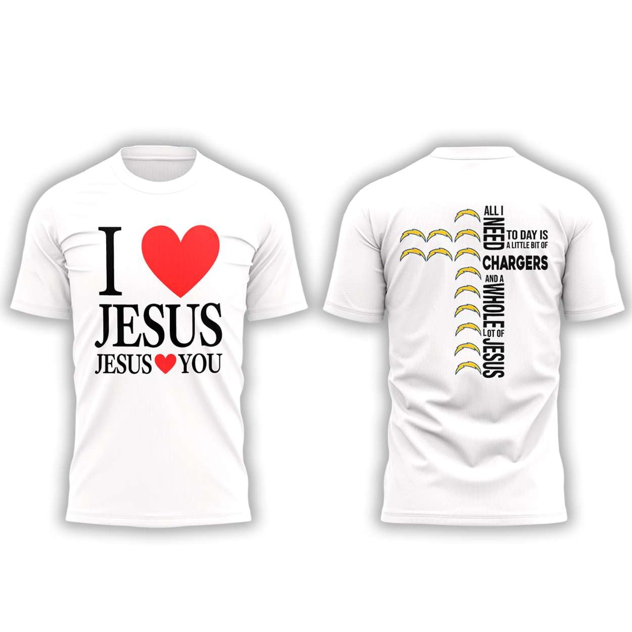 Chargers Cameron Dicker I Love Jesus Jesus Love You Shirt Chargers Cameron Dicker I Love Jesus Jesus Love You Shirt
