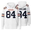 Chicago Footballl Colston Loveland 84 Waffle Hoodie