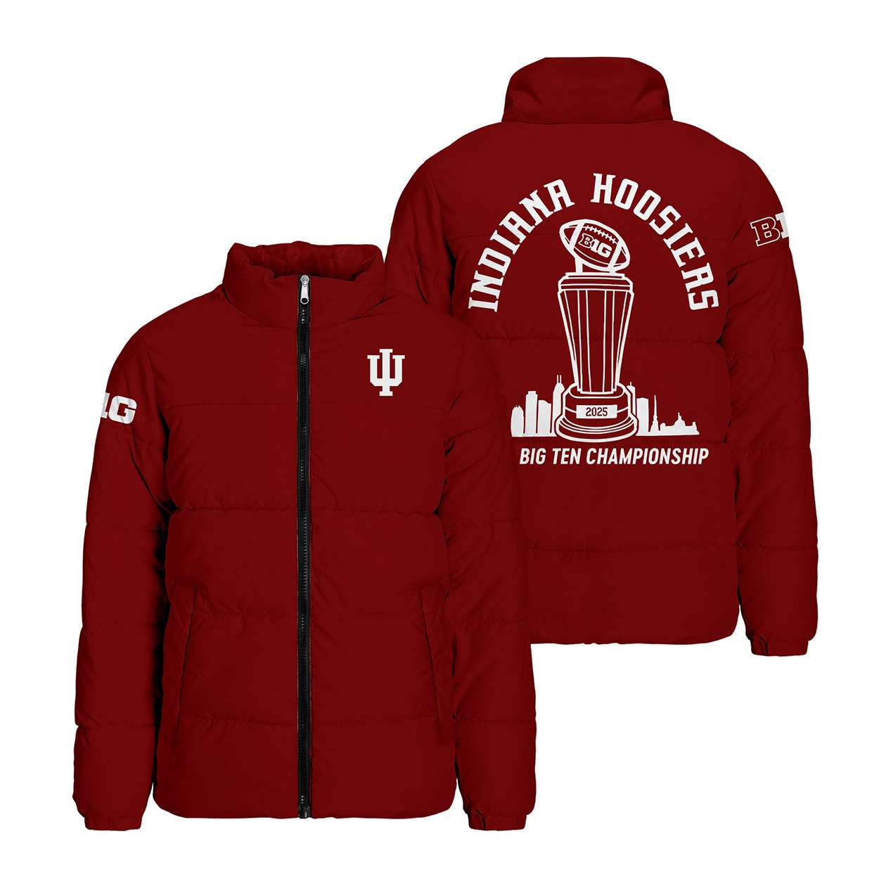 Coach Cignetti Indiana Football Down Jacket Coach Cignetti Indiana Football Down Jacket