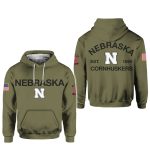 Cornhuskers Military Appreciation Hoodie 2025