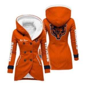 Personalized Bears Long Hooded Fleece Jacket 4 Personalized Bears Long Hooded Fleece Jacket4