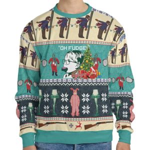 Oh Fudge A Christmas Story Ugly Christmas Sweater 1 Oh Fudge A Christmas Story Ugly Christmas Sweater2