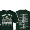 Eagles B2B NFC East Champs 2025 Two-Sided Shirt