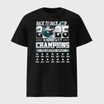 Eagles Back To Back 2025 NFC East Champions Shirt