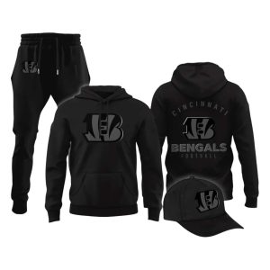 Bengals BACK IN BLACK 2025 Combo Hoodie