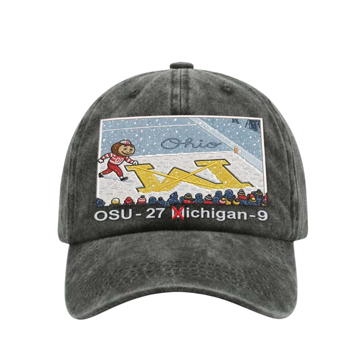 Erase The M Ohio State Cap Erase The M Ohio State Cap
