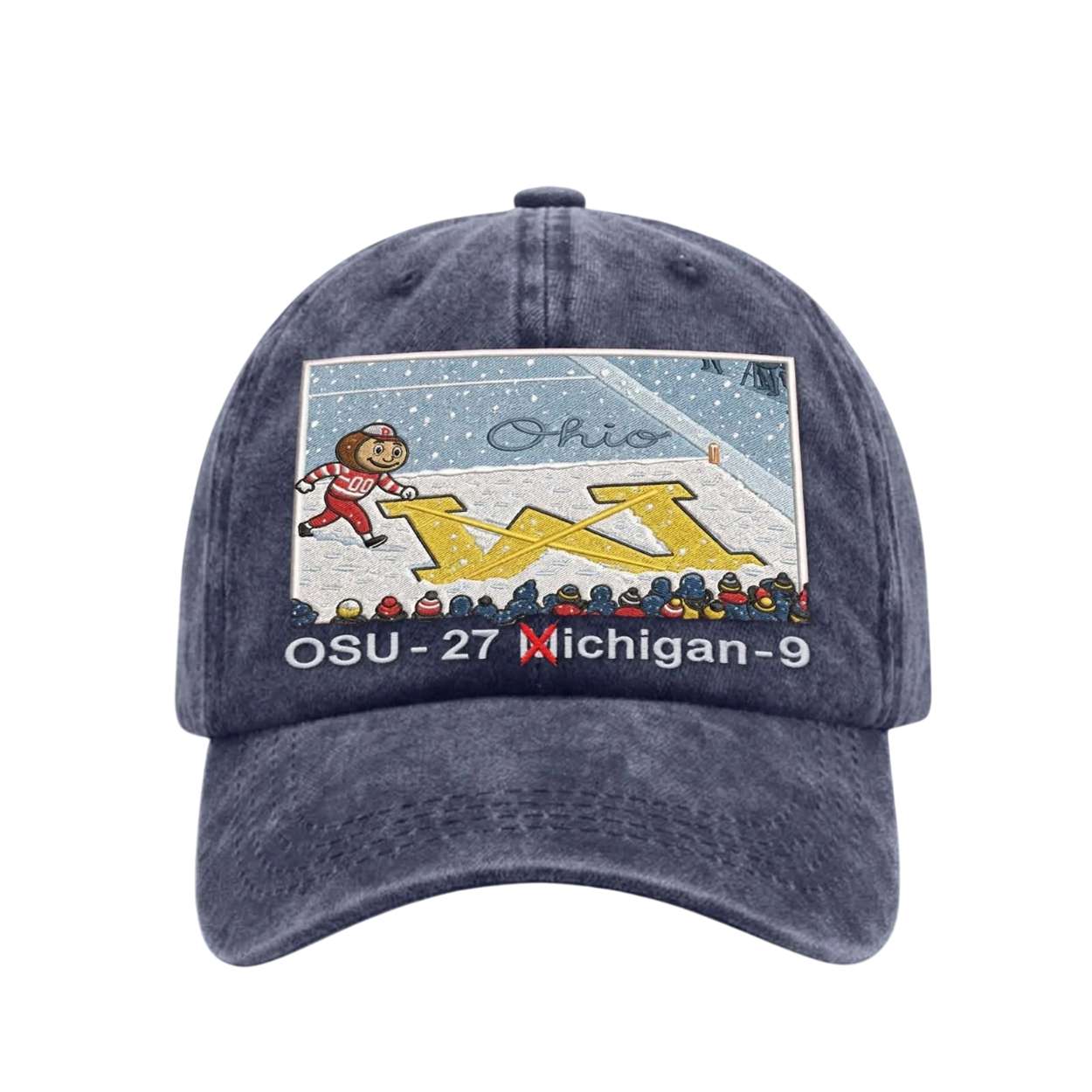 Erase The M Ohio State Cap Erase The M Ohio State Cap