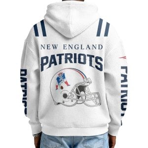 Patriots Est 1879 Personalized Quarter Zip Waffle Hoodie2