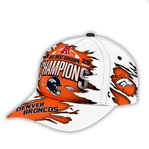 Broncos 2025 AFC West Champions Classic Cap2