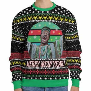 Merry New Year Trading Places Ugly Christmas Sweater 1 Merry New Year Trading Places Ugly Christmas Sweater2
