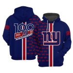 Giants 100th Anniversary 1925-2025 Hoodie