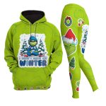 Grnch I Wasn't Made For Winter Hoodie And Leggings