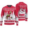 Grnch If You Don’t Like Chiefs Merry Kissmyass Ugly Christmas Sweater