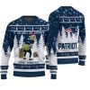 Grnch If You Don’t Like Patriots Merry Kissmyass Ugly Christmas Sweater