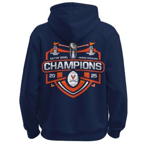 2025 Virginia Cavaliers Gator Bowl Champions Hoodie2