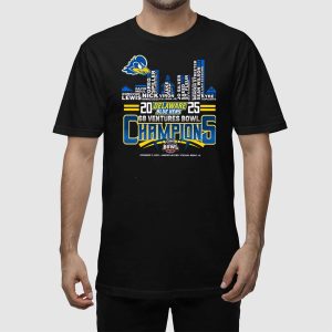 Delaware Blue Hens 2025 Bowl Champions Shirt 3