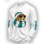 Jaguars DUUUVAL Football Waffle Fabric Long-sleeved T-shirt