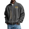 Jaguars Football Waffle Zip-Up Sweatshirt