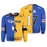 Josh Allen Bills Wyoming Cowboys 2025 Sweatshirt
