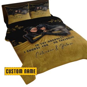 Personalized Batman Catwoman In The Darkness I Choose You No Takebacks Bedding Set 1 Personalized Batman Catwoman In The Darkness I Choose You No Takebacks Bedding Set1