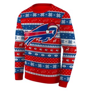 2025 Josh Allen Bills Signature Ugly Sweater1