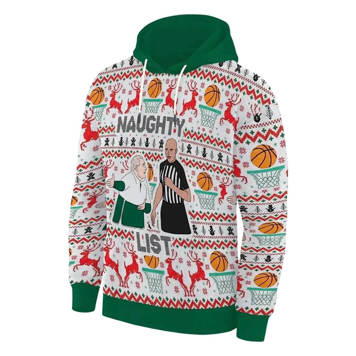 Michigan State Tom Izzo Naughty List Hoodie Michigan State Tom Izzo Naughty List Hoodie