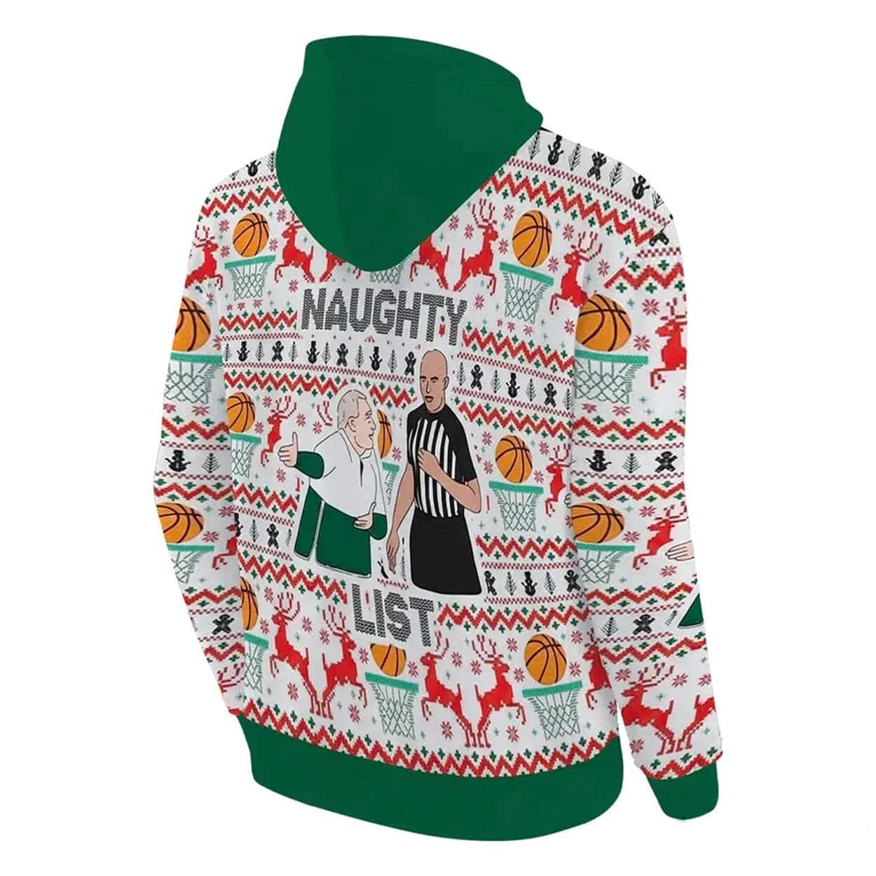 Michigan State Tom Izzo Naughty List Hoodie Michigan State Tom Izzo Naughty List Hoodie