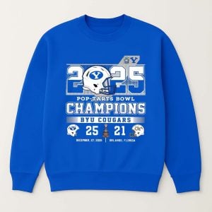 2025 BYU Pop Tarts Bowl Champions Shirt2