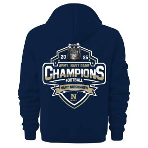 2025 Navy Midshipmen Commander-in-Chief's Trophy Champions Quarter Zip Hoodie 2 2025 Navy Midshipmen Commander in Chiefs Trophy Champions Quarter Zip Hoodie2