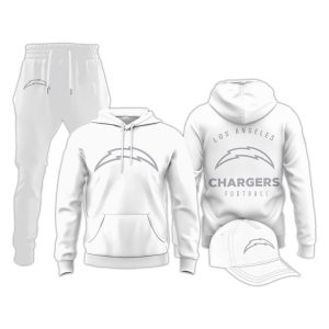 2026 Chargers White Out Hoodie