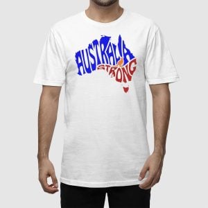Australia Strong Map Resilience Shirt 1 Australia Strong Map Resilience Shirt 2