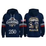 Navy Midshipmen Back-to-Back CIC Trophy Champions 2025 Hoodie