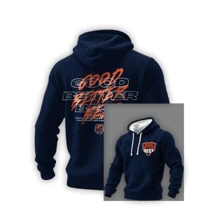 Bears Good Better Best Waffle Hoodie