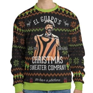El Guapo Christmas Sweater Company Three Amigos Ugly Christmas Sweater2