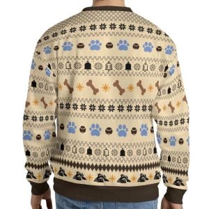 Snots Mississippi Leg Hound Ugly Christmas Sweater 2 Snots Mississippi Leg Hound Ugly Christmas Sweater2