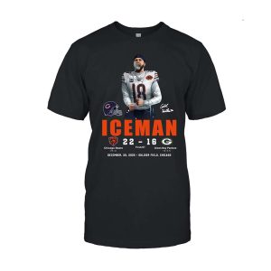 2025 Caleb Williams Iceman Signature Two Sided Shirt1