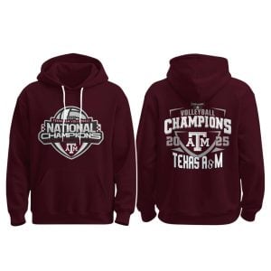 2025 Texas AM Volleyball National Champions Hoodie