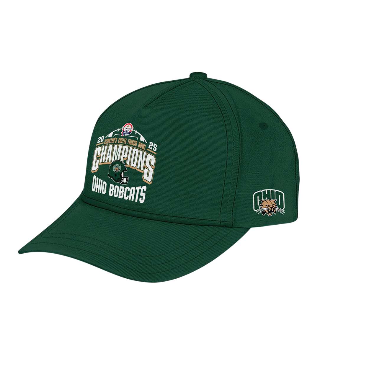 Ohio Bobcats 2025 Scooter’s Coffee Frisco Bowl Champions Hoodie Ohio Bobcats 2025 Scooter’s Coffee Frisco Bowl Champions Hoodie