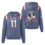 Pat Patriot 11 Rivalries Waffle Hoodie