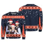 Personalized Caleb Williams Rome Odunze Ben Johnson Chicago Ugly Sweater