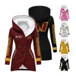 Personalized Commanders Long Hooded Fleece Jacket