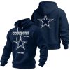 Personalized Cowboys Est 1960 Waffle Fashion Hoodie