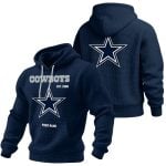 Personalized Cowboys Est 1960 Waffle Fashion Hoodie