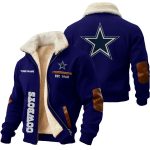Personalized Cowboys Est 1960 Winter Fleece Jacket