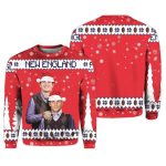 Personalized Drake Maye Brady Ugly Christmas Sweater