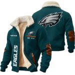 Personalized Eagles Est 1933 Winter Fleece Jacket