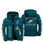 Personalized Fly Eagles Fly Champions Winter Down Jacket