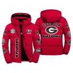 Personalized Georgia Football Champions Winter Down Jacket