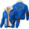 Personalized Lions Est 1930 Winter Fleece Jacket