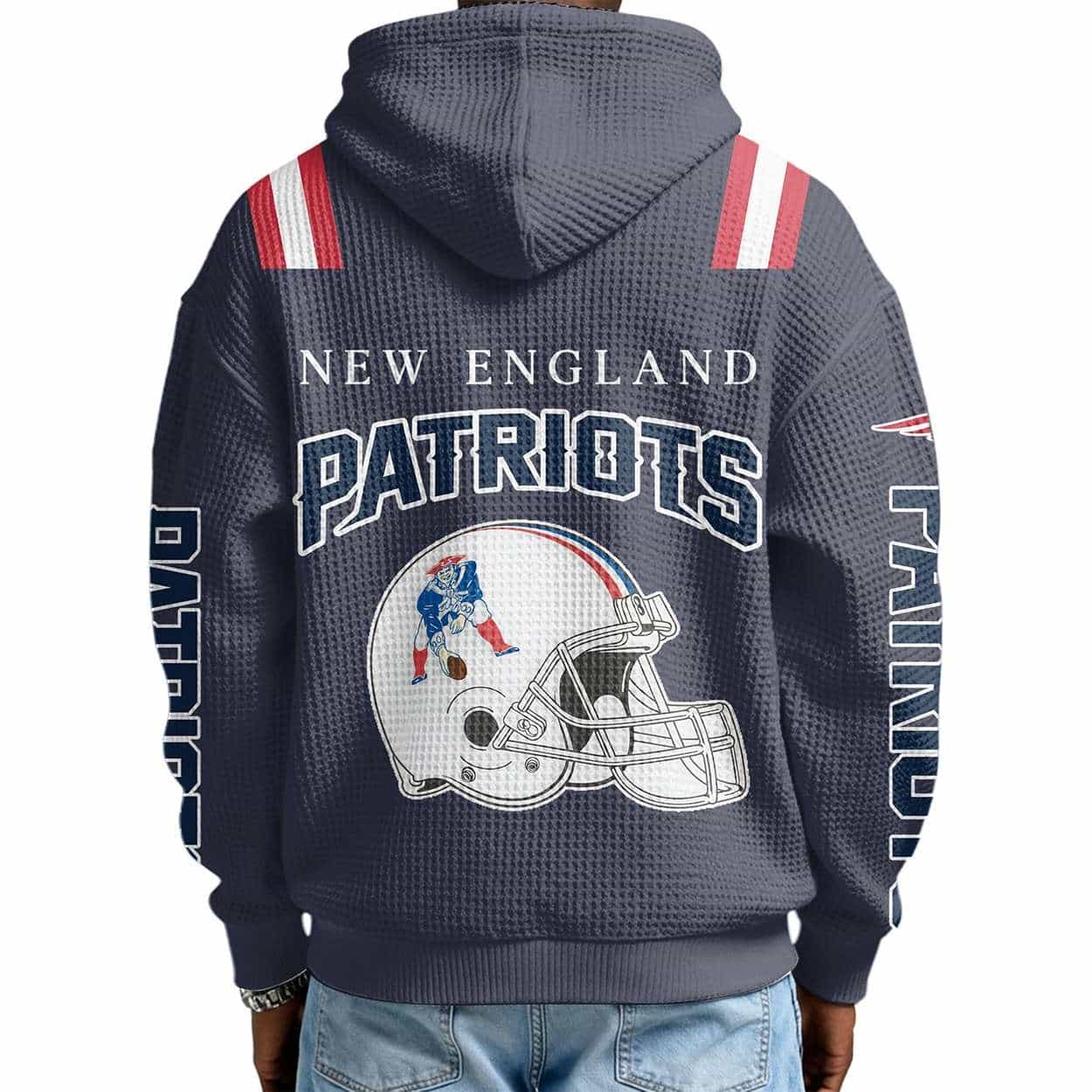 Personalized Patriots Est 1879 Half Zip Waffle Hoodie Personalized Patriots Est 1879 Half Zip Waffle Hoodie